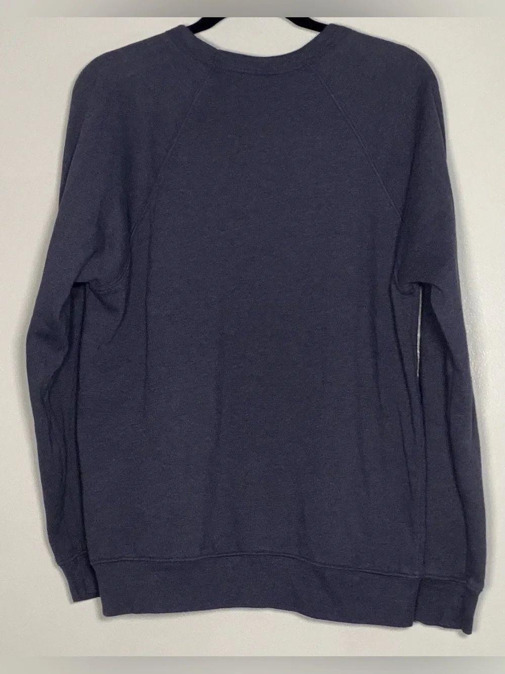 Bella Canvas Men's Navy Crewneck SEMS Swim Club Sweatshirt with Red Graphic